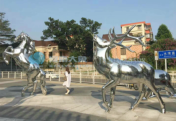 河南不銹鋼雕塑是怎么制作完成的(圖1) http://m.wangmiu.cn/